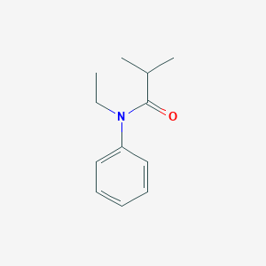 molecular formula C12H17NO B6613533 N-Ethanylisobutyranilide CAS No. 5392-00-7
