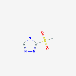 3-methanesulfonyl-4-methyl-4H-1,2,4-triazole
