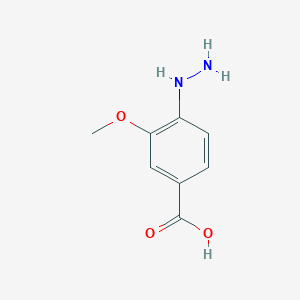 4-hydrazinyl-3-methoxybenzoic acid