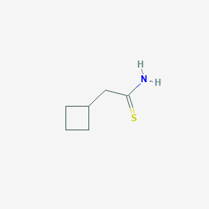 2-cyclobutylethanethioamide