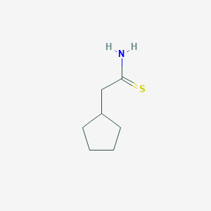 2-cyclopentylethanethioamide