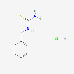 molecular formula C8H11ClN2S B6613691 benzylthiourea hydrochloride CAS No. 89410-45-7
