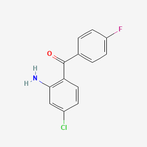 molecular formula C13H9ClFNO B6613699 5-chloro-2-(4-fluorobenzoyl)aniline CAS No. 1493244-95-3