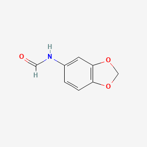 molecular formula C8H7NO3 B6613808 N-(2H-1,3-benzodioxol-5-yl)formamide CAS No. 117889-14-2