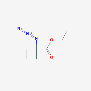ethyl 1-azidocyclobutane-1-carboxylate