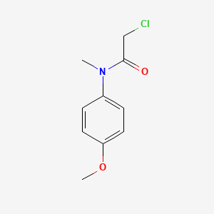 2-chloro-N-(4-methoxyphenyl)-N-methylacetamide