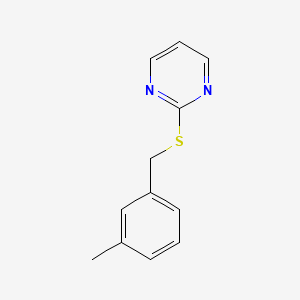 2-(m-Tolylmethylsulfanyl)pyrimidine
