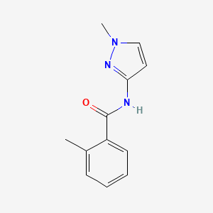 2-methyl-N-(1-methyl-1H-pyrazol-3-yl)benzamide