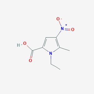 1-Ethyl-5-methyl-4-nitropyrrole-2-carboxylic acid