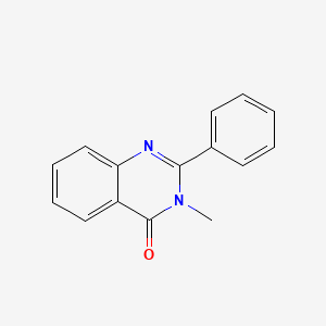 molecular formula C15H12N2O B6614213 3-Methyl-2-phenylquinazolin-4(3H)-one CAS No. 22686-81-3