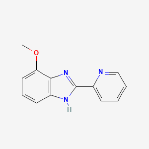 2-(2-Pyridinyl)-7-methoxy-1H-benzoimidazole