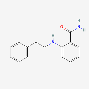 molecular formula C15H16N2O B6614242 Benzamide,2-[(2-phenylethyl)amino]- CAS No. 49667-98-3