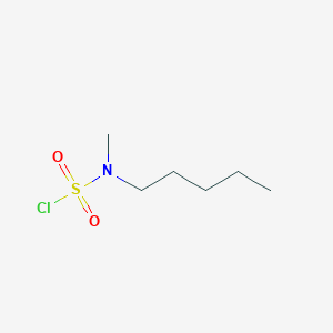 N-methyl-N-pentylsulfamoyl chloride