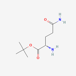 molecular formula C9H18N2O3 B6614432 Glutamine T-butyl ester CAS No. 41444-88-6