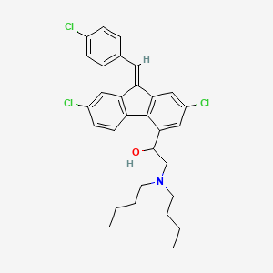 molecular formula C30H32Cl3NO B6614438 (9E)-Lumefantrine CAS No. 204133-10-8
