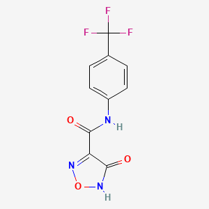 molecular formula C10H6F3N3O3 B6614584 Dhodh-IN-13 
