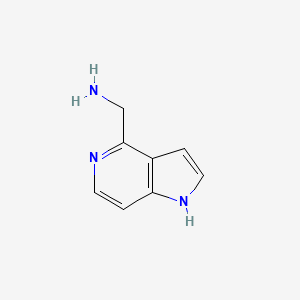 {1H-pyrrolo[3,2-c]pyridin-4-yl}methanamine
