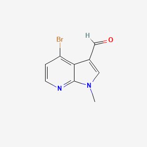 4-bromo-1-methyl-1H-pyrrolo[2,3-b]pyridine-3-carbaldehyde