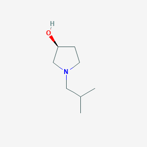 (3S)-1-(2-methylpropyl)pyrrolidin-3-ol