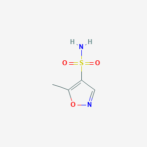 5-methyl-1,2-oxazole-4-sulfonamide