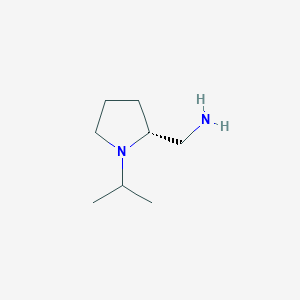 [(2R)-1-(propan-2-yl)pyrrolidin-2-yl]methanamine