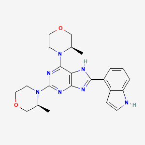 molecular formula C23H27N7O2 B6615558 PI3K/mTOR Inhibitor-9 CAS No. 1392421-71-4