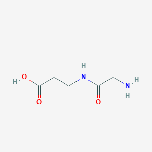 molecular formula C6H12N2O3 B6615614 N-(2-aminopropanoyl)-beta-alanine CAS No. 52788-02-0