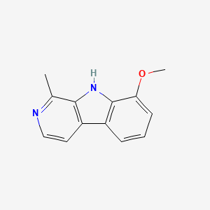 molecular formula C13H12N2O B6615833 8-methoxy-1-methyl-9H-pyrido[3,4-b]indole CAS No. 212332-24-6