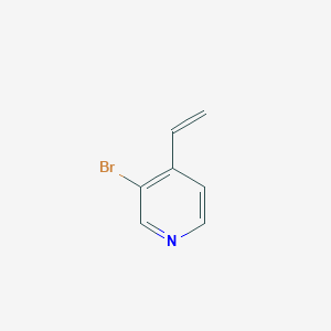 molecular formula C7H6BrN B6616180 3-Bromo-4-vinylpyridine CAS No. 1255957-49-3