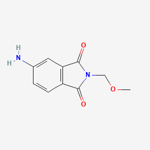 5-amino-2-(methoxymethyl)-2,3-dihydro-1H-isoindole-1,3-dione