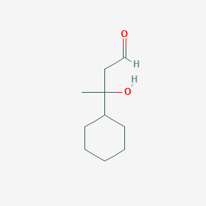 3-cyclohexyl-3-hydroxybutanal