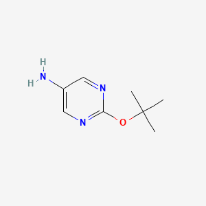 2-(tert-butoxy)pyrimidin-5-amine