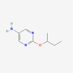 2-(butan-2-yloxy)pyrimidin-5-amine