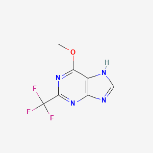 6-methoxy-2-(trifluoromethyl)-9H-purine