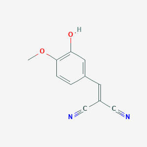 Propanedinitrile, [(3-hydroxy-4-methoxyphenyl)methylene]-