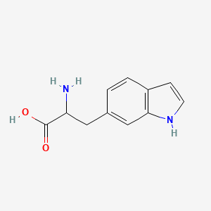 2-amino-3-(1H-indol-6-yl)propanoic acid