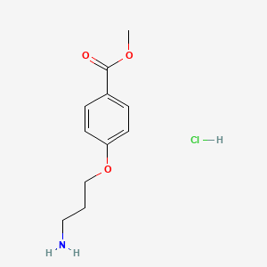 methyl 4-(3-aminopropoxy)benzoate hydrochloride