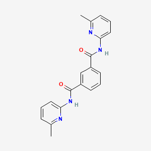 1,3-Benzenedicarboxamide, N,N'-bis(6-methyl-2-pyridinyl)-
