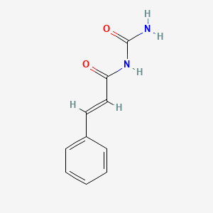 molecular formula C10H10N2O2 B6616793 Cinnamoylurea CAS No. 5962-06-1