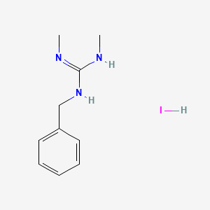 molecular formula C10H16IN3 B6616806 Bethanidine iodide CAS No. 2863-34-5