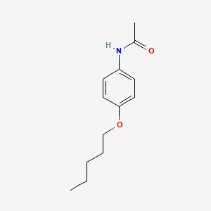 Acetamide, N-(4-(pentyloxy)phenyl)-
