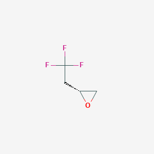 molecular formula C4H5F3O B6616896 (2R)-2-(2,2,2-trifluoroethyl)oxirane CAS No. 480429-24-1