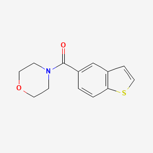 molecular formula C13H13NO2S B6616941 benzo[b]thiophen-5-yl-morpholin-4-yl-methanone CAS No. 1142947-82-7