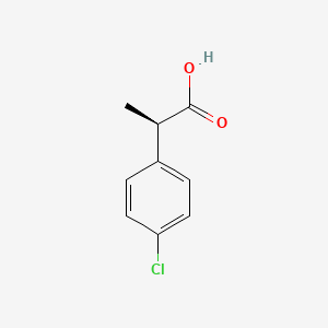 molecular formula C9H9ClO2 B6617654 (R)-2-(4-chlorophenyl)propanoic acid CAS No. 105879-62-7
