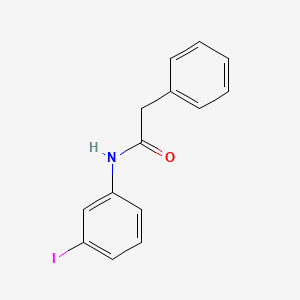 molecular formula C14H12INO B6617670 Benzeneacetamide, N-(3-iodophenyl)- CAS No. 95384-52-4