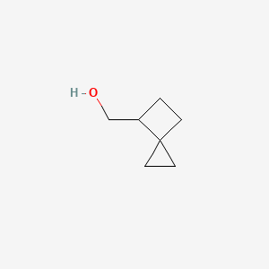 molecular formula C7H12O B6618342 {spiro[2.3]hexan-4-yl}methanol CAS No. 19740-26-2