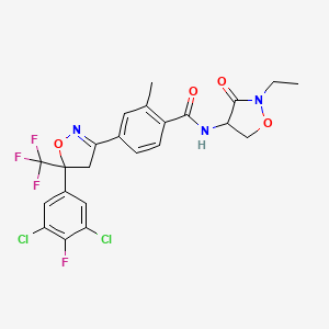 molecular formula C23H19Cl2F4N3O4 B6618531 Isocycloseram CAS No. 2061933-85-3
