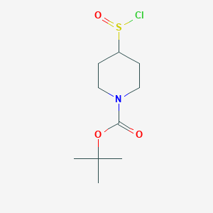 tert-butyl 4-(chlorosulfinyl)piperidine-1-carboxylate