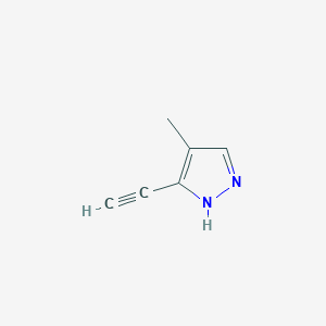 3-ethynyl-4-methyl-1H-pyrazole