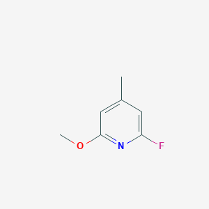 2-fluoro-6-methoxy-4-methylpyridine